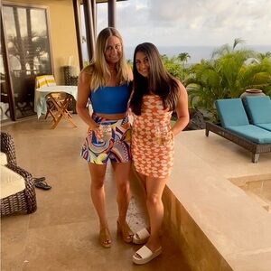 Vibrant Zara Pattern Shorts